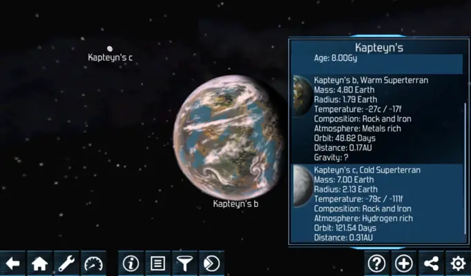 Exoplanet Explorer Lite android App screenshot 4